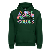 Forest Green fight cancer in all colors Urban Hoodie - MaliasSmallBusiness