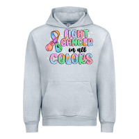 Heather Grey fight cancer in all colors Urban Hoodie - MaliasSmallBusiness