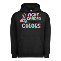 Pigment Black fight cancer in all colors Urban Hoodie - MaliasSmallBusiness