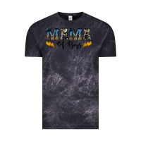 Cloud Black western mama of boys Vintage Tee - Artiststas