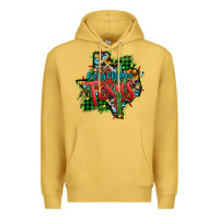 Antique Gold western desert christmas texas map Premium Hoodie - Jasminsmagicworld