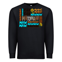 Black maw maw Premium Sweatshirt - AdoDesignShop