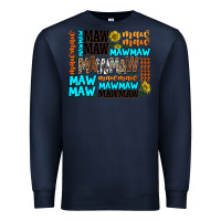 Navy maw maw Premium Sweatshirt - AdoDesignShop