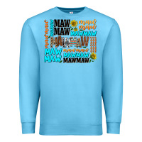 Ocean Blue maw maw Premium Sweatshirt - AdoDesignShop