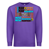 Purple maw maw Premium Sweatshirt - AdoDesignShop