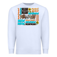 White maw maw Premium Sweatshirt - AdoDesignShop