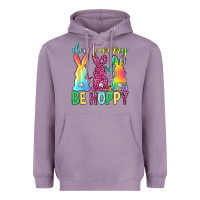 Lavender Don't worry be hoppy Easter Day Heavyweight Hoodie - Neo Western