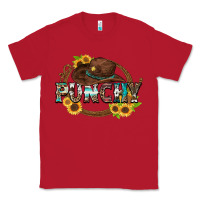 Red punchy Classic Tee - Zillion Design Studio
