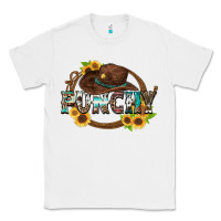 White punchy Classic Tee - Zillion Design Studio