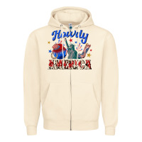Sandshell howdy america western Zipper Hoodie - texasbilliewilder