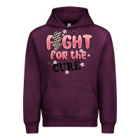 Mauve Wine fight for the cure Urban Hoodie - MaliasSmallBusiness