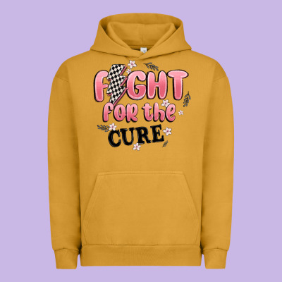 Fight For The Cure Urban Hoodie Designed By Maliassmallbusiness