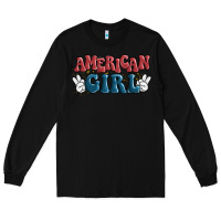 Black american girl Long Sleeve Tee - MaliasSmallBusiness