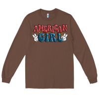 Chestnut american girl Long Sleeve Tee - MaliasSmallBusiness