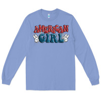 Colony Blue american girl Long Sleeve Tee - MaliasSmallBusiness