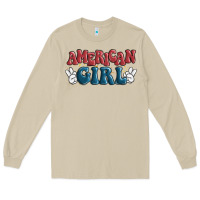 Mushroom american girl Long Sleeve Tee - MaliasSmallBusiness