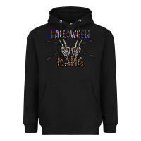 Black halloween mama Heavyweight Hoodie - CowhideDigitalArt