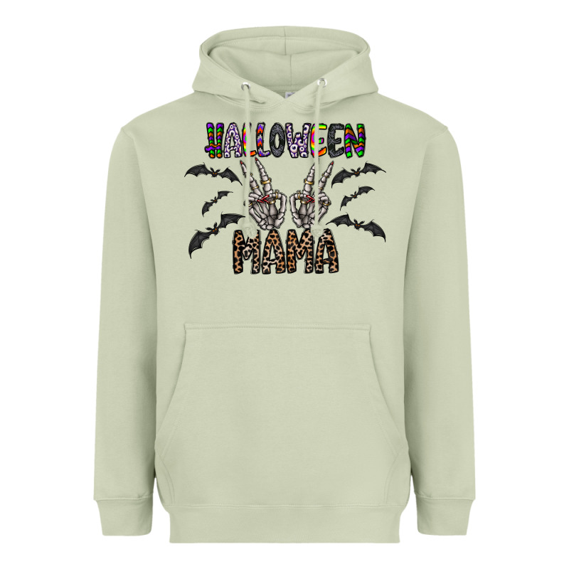 Halloween Mama Heavyweight Hoodie by CowhideDigitalArt | Teevron