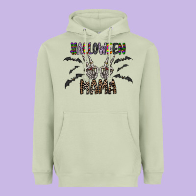 Halloween Mama Heavyweight Hoodie Designed By Cowhidedigitalart
