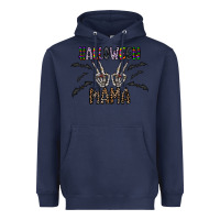 Navy halloween mama Heavyweight Hoodie - CowhideDigitalArt