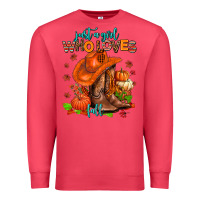 Cardinal jusr a girl who loves fall  cowgirl Premium Sweatshirt - AdoDesignShop