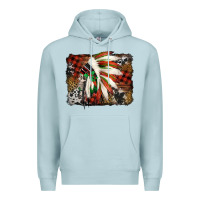 Blue Mist indian headdress christmas Premium Hoodie - Jasminsmagicworld