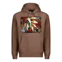 Chestnut indian headdress christmas Premium Hoodie - Jasminsmagicworld