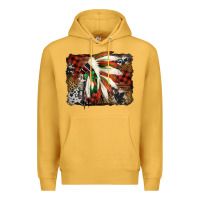 Mustard indian headdress christmas Premium Hoodie - Jasminsmagicworld