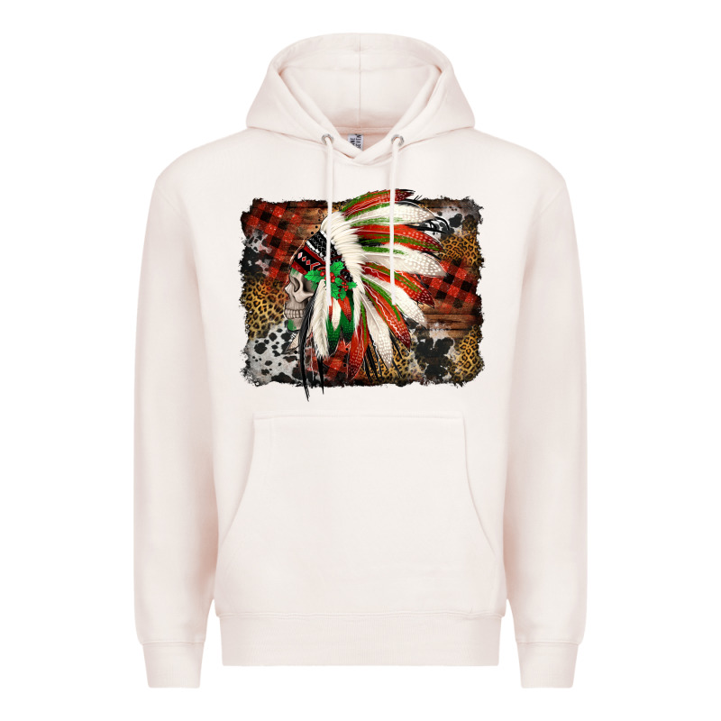 Indian Headdress Christmas Premium Hoodie by Jasminsmagicworld | Teevron