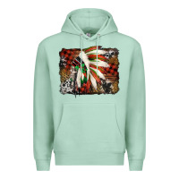 Seafoam indian headdress christmas Premium Hoodie - Jasminsmagicworld