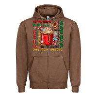 Chestnut tis the season Zipper Hoodie - Zillion Design Studio