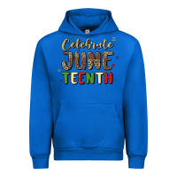 Cobalt celebrate juneteenth Urban Hoodie - MaliasSmallBusiness