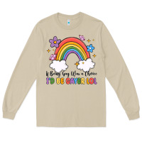 Mushroom if being gay was a choice i'd be gayer lol Long Sleeve Tee - MaliasSmallBusiness