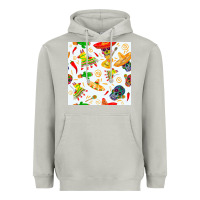 Moon Dust mexico seamless pattern Heavyweight Hoodie - FaDigitalArtStudio