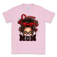 Bubblegum Pink cheer mom messy bun Classic Tee - texasbilliewilder