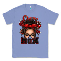 Colony Blue cheer mom messy bun Classic Tee - texasbilliewilder