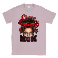 Lilac cheer mom messy bun Classic Tee - texasbilliewilder