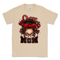 Mushroom cheer mom messy bun Classic Tee - texasbilliewilder