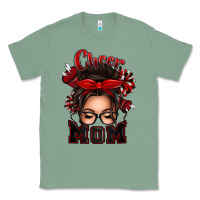 Sage cheer mom messy bun Classic Tee - texasbilliewilder