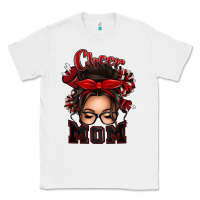 White cheer mom messy bun Classic Tee - texasbilliewilder