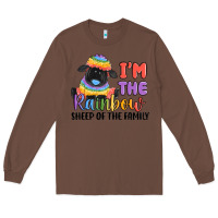 Chestnut i'm the rainbow sheep of the family Long Sleeve Tee - MaliasSmallBusiness