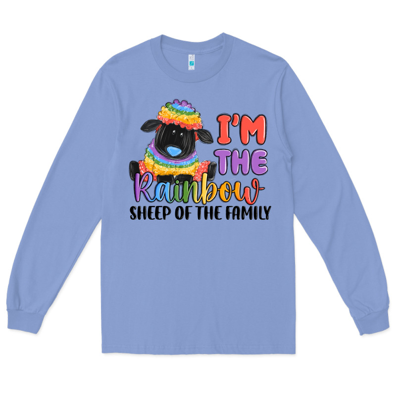 I'm The Rainbow Sheep Of The Family Long Sleeve Tee by MaliasSmallBusiness | Teevron