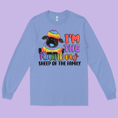 Long Sleeve Tee i'm the rainbow sheep of the family
