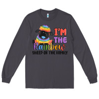 Smoke i'm the rainbow sheep of the family Long Sleeve Tee - MaliasSmallBusiness