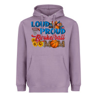 Lavender loud and proud basketball mom Heavyweight Hoodie - HRA Design Shop