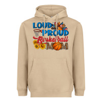 Mushroom loud and proud basketball mom Heavyweight Hoodie - HRA Design Shop