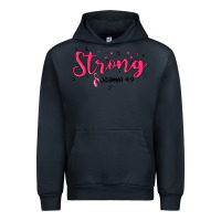 Navy strong joshua 1 9 Urban Hoodie - MaliasSmallBusiness
