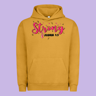 Strong Joshua 1 9 Urban Hoodie Designed By Maliassmallbusiness