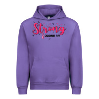 Tulip strong joshua 1 9 Urban Hoodie - MaliasSmallBusiness