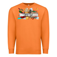 Carrot costomized teachers name Premium Sweatshirt - AdoDesignShop